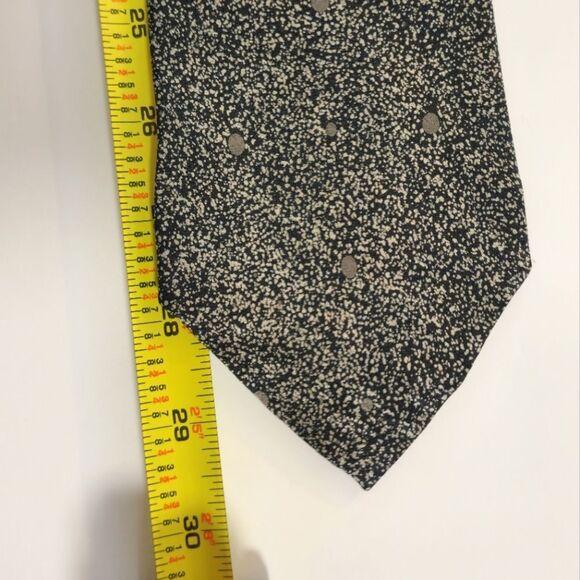 Men's Anne Klein Vintage Pebbled Silk Tie - Picture 8 of 8